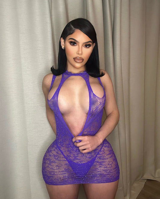 See Through Me Lingerie Dress